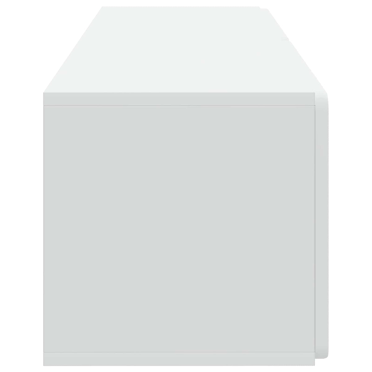 Wall-Mounted TV Cabinet White 98 x 31 x 30 cm Engineered Wood