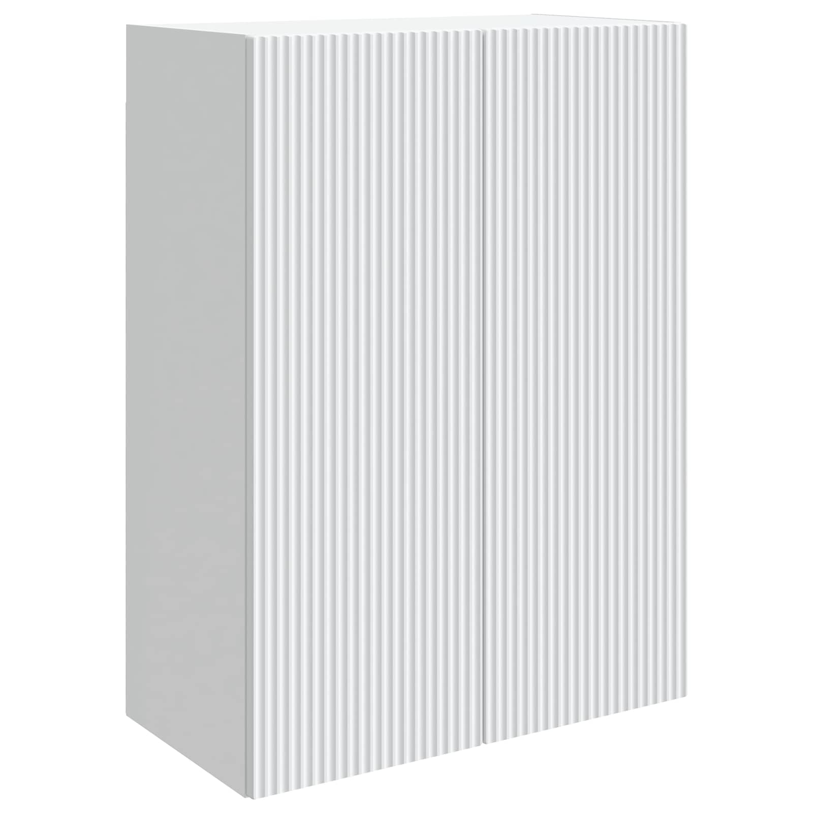 Wall-Mounted Cabinet White 66 x 34.5 x 90 cm Engineered Wood