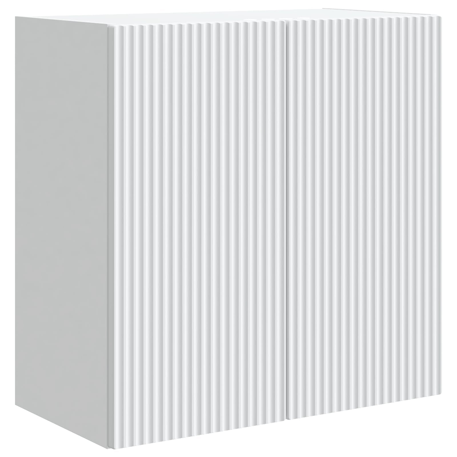 Wall-Mounted Cabinet White 59 x 31 x 60 cm Engineered Wood