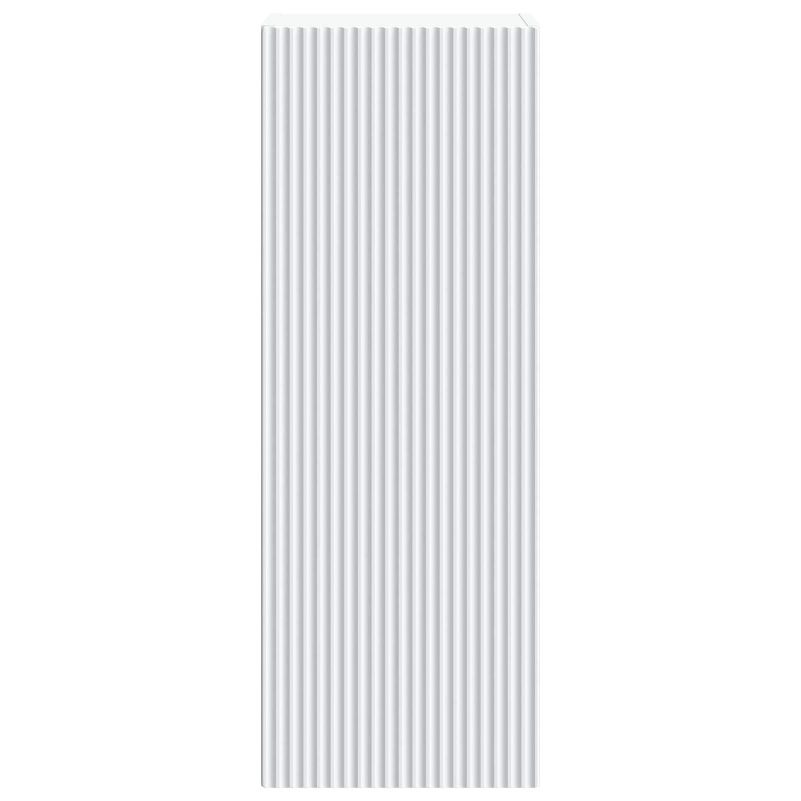 Wall-Mounted Cabinet White 33 x 34.5 x 90 cm Engineered Wood