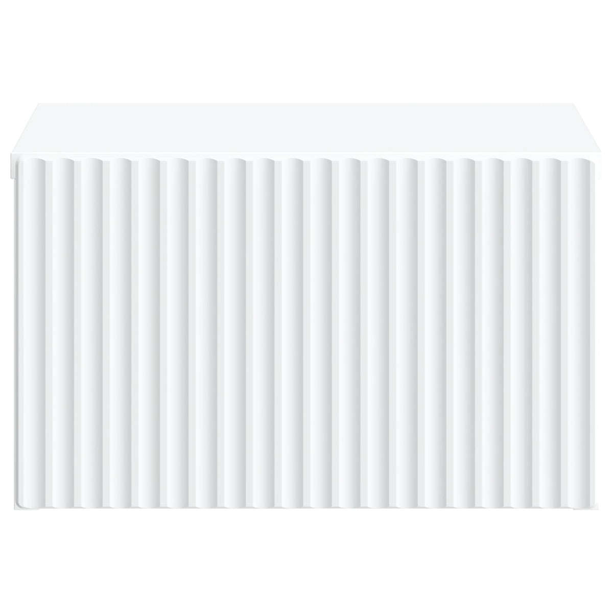 Wall-Mounted Bedside Cabinet White 33 x 34.5 x 20 cm