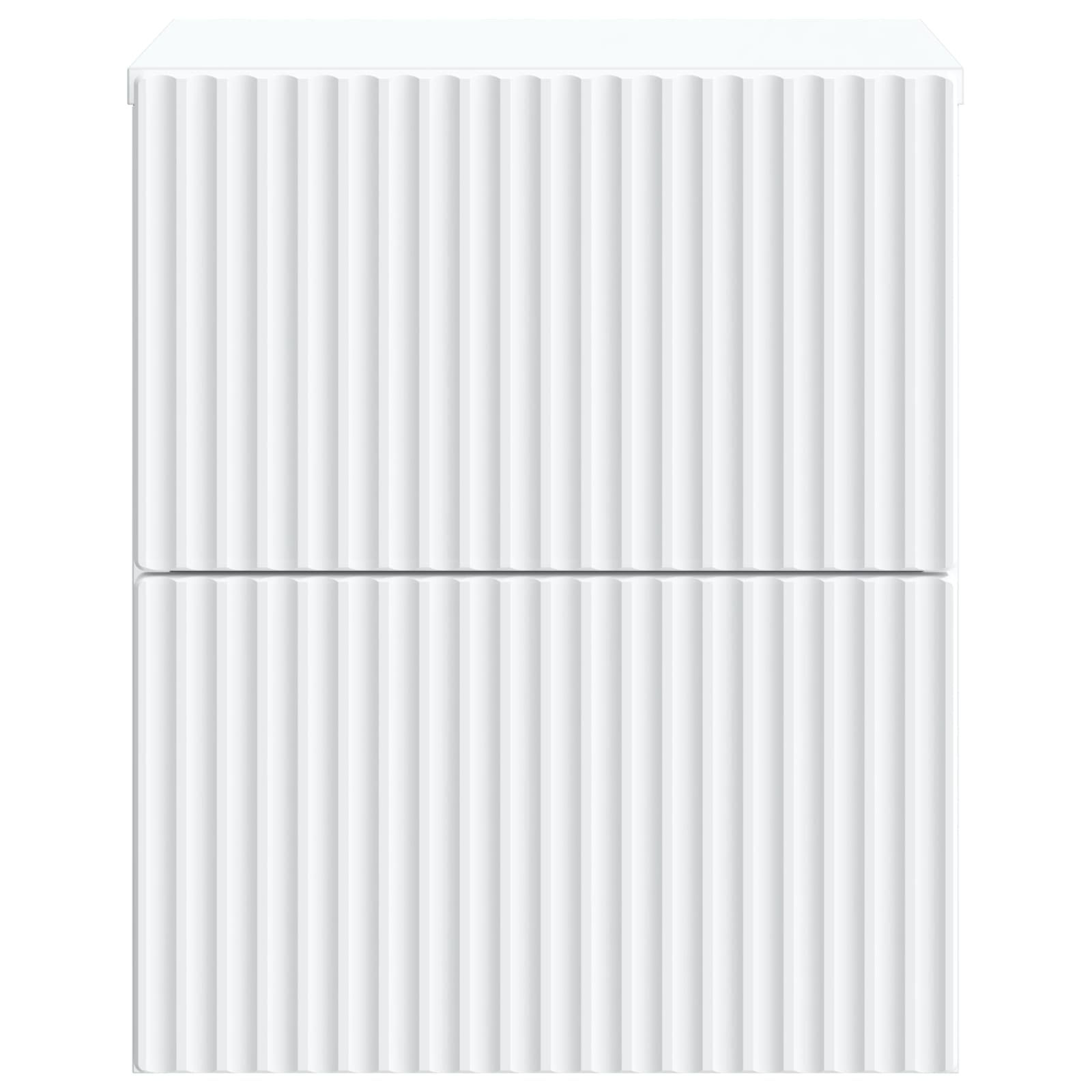 Wall-Mounted Bedside Cabinet White 33 x 34.5 x 40 cm