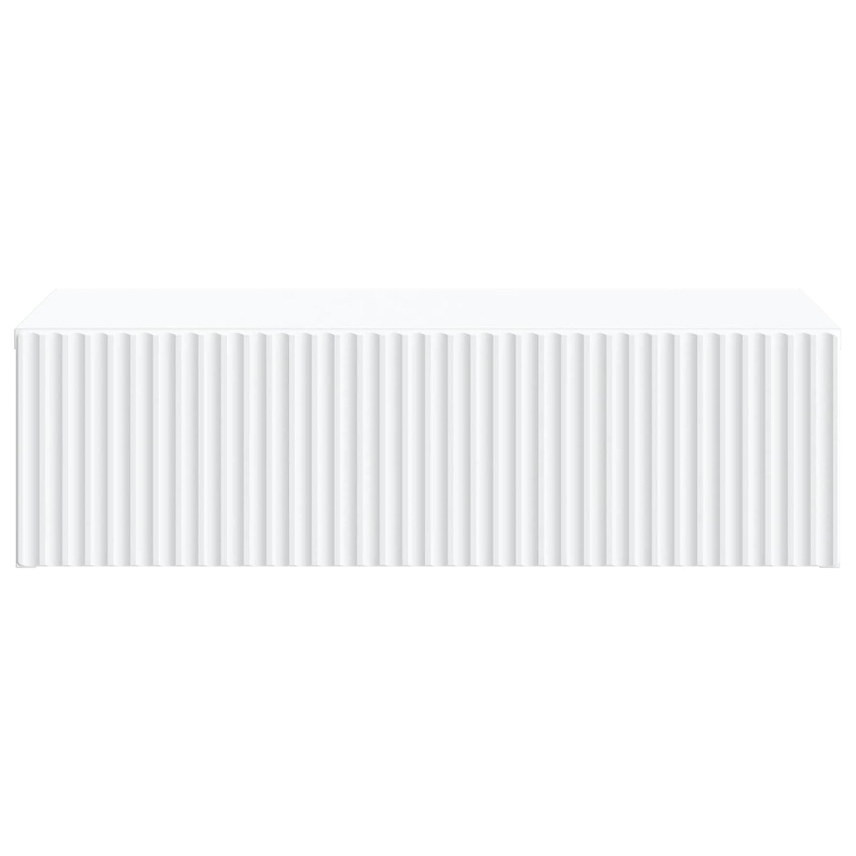 Wall-Mounted Side Table White 59 x 34.5 x 17 cm Engineered Wood