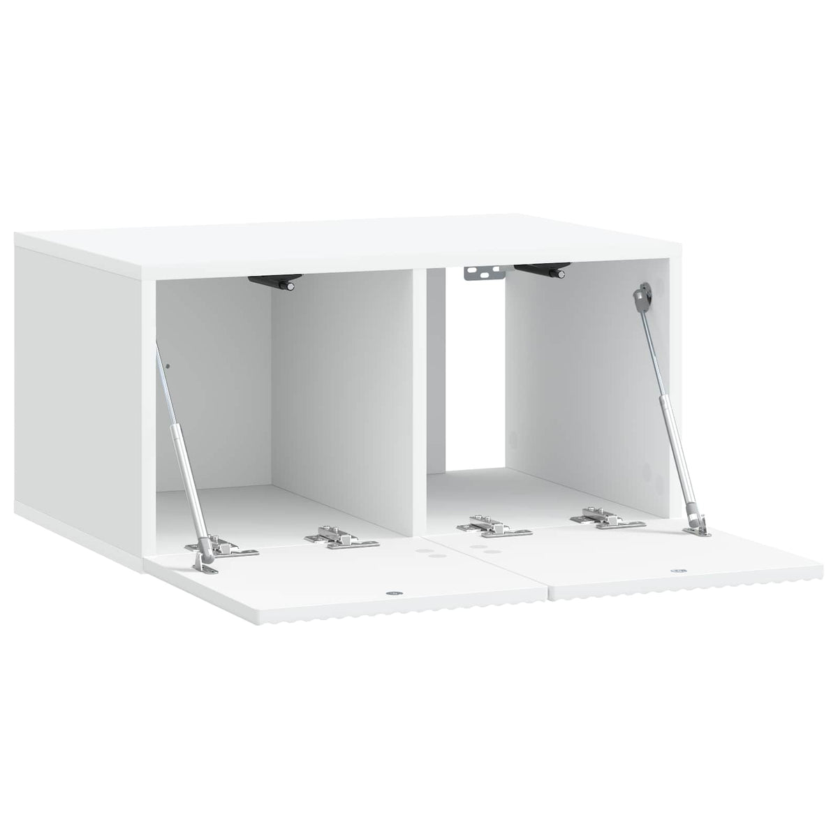 Wall-Mounted TV Cabinet White 59.5 x 41 x 30 cm Engineered Wood