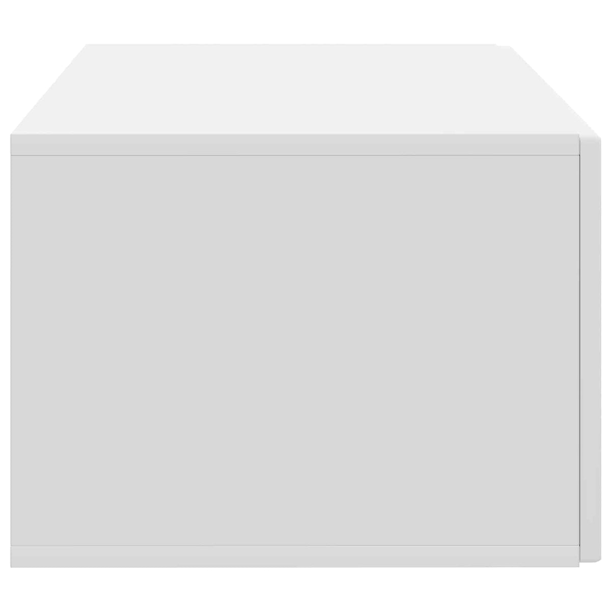 Wall-Mounted TV Cabinet White 59.5 x 41 x 30 cm Engineered Wood