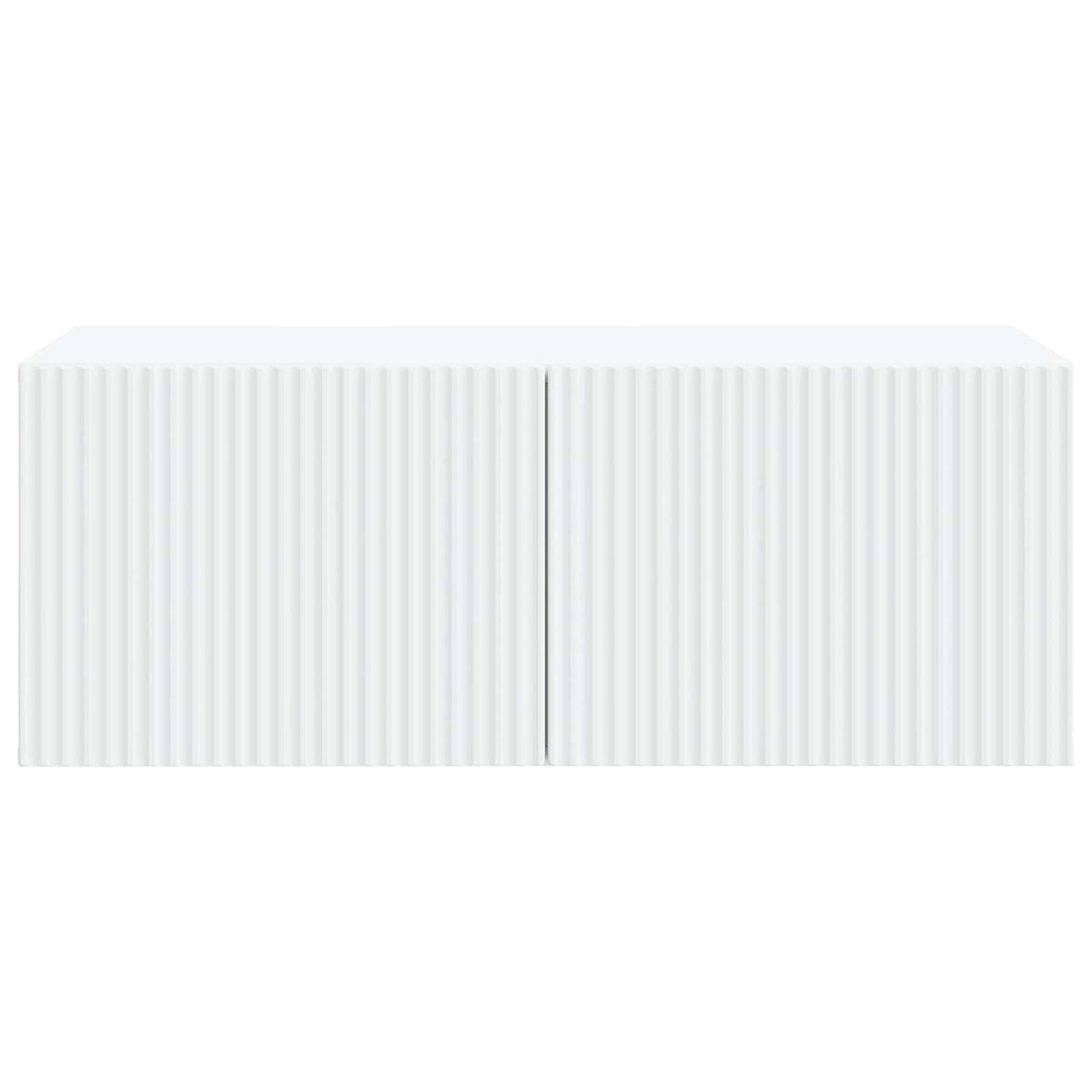 Wall-Mounted TV Cabinet White 78.5 x 41 x 30 cm Engineered Wood