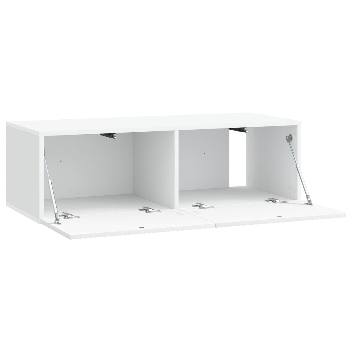 Wall-Mounted TV Cabinet White 98 x 41 x 30 cm Engineered Wood