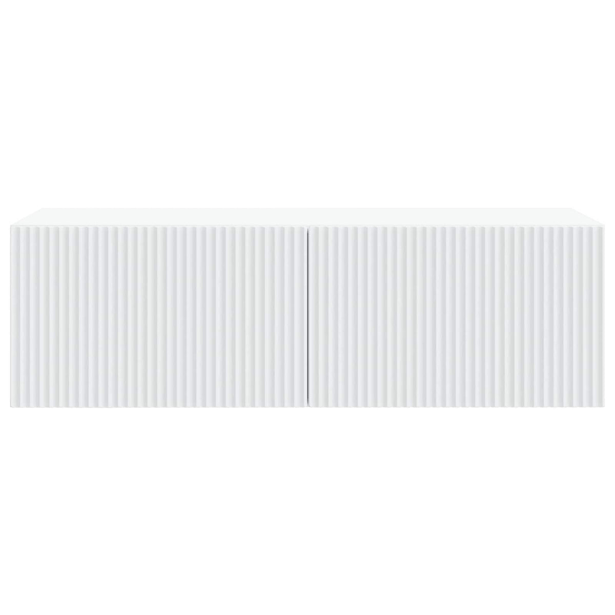Wall-Mounted TV Cabinet White 98 x 41 x 30 cm Engineered Wood