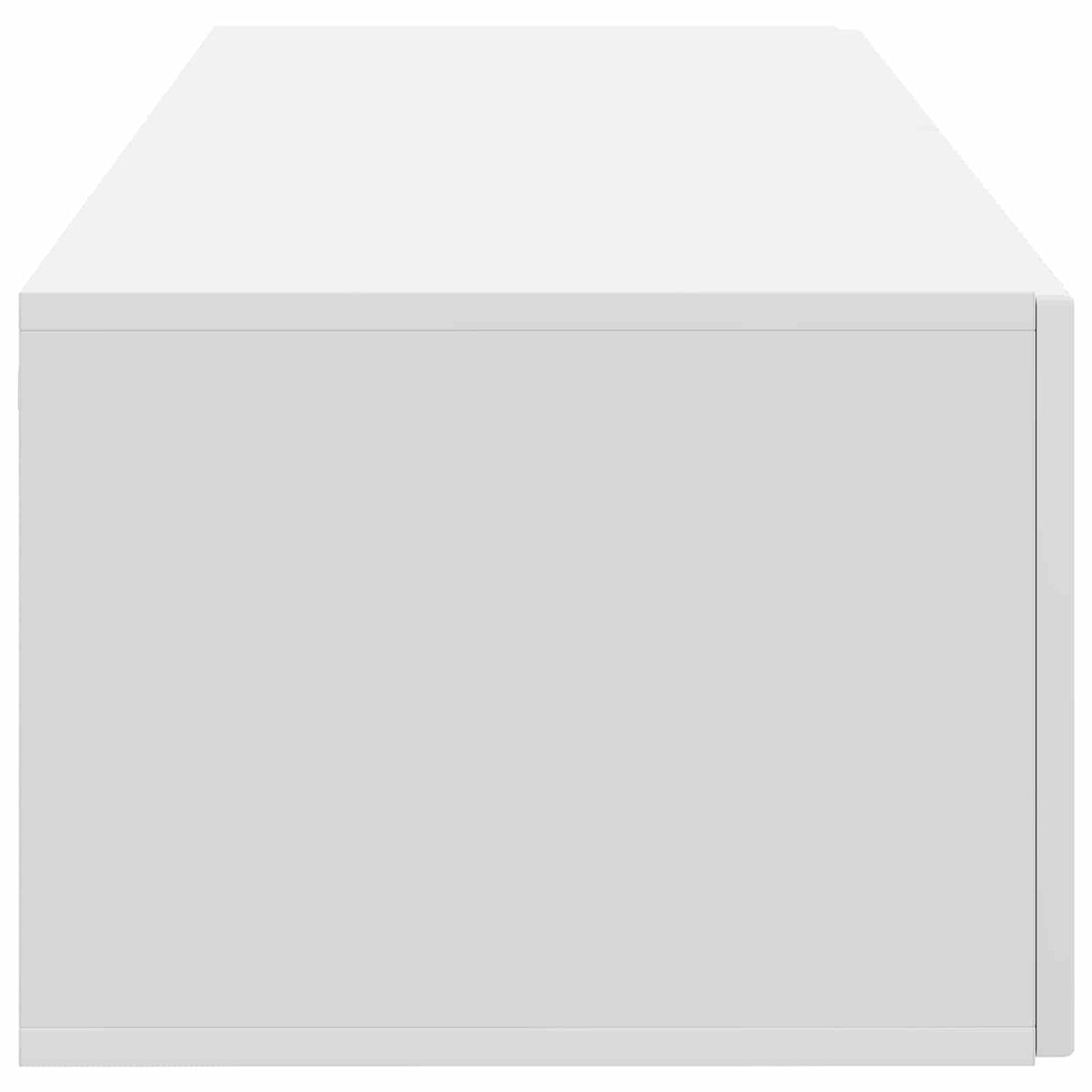 Wall-Mounted TV Cabinet White 98 x 41 x 30 cm Engineered Wood