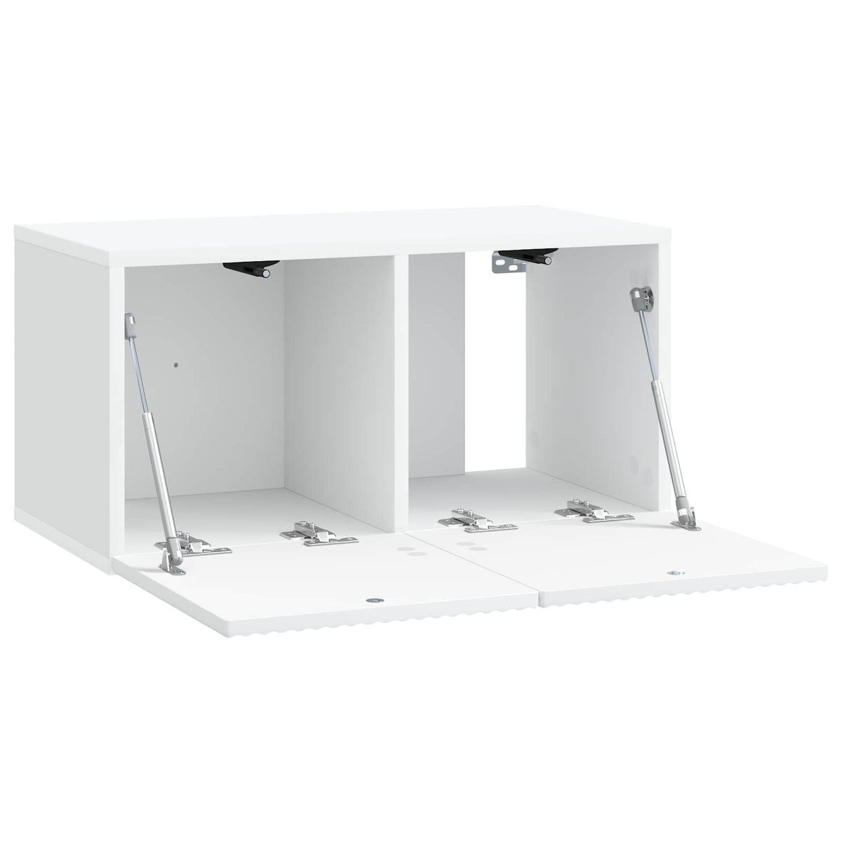 Wall-Mounted TV Cabinet White 59.5 x 31 x 30 cm Engineered Wood