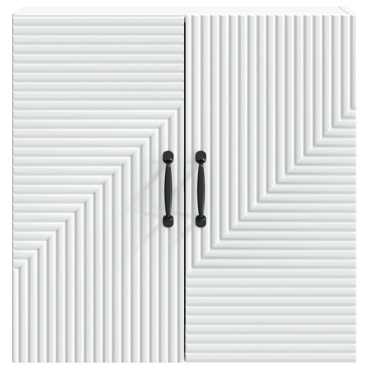Wall-Mounted Cabinet White 59 x 31 x 60 cm Engineered Wood