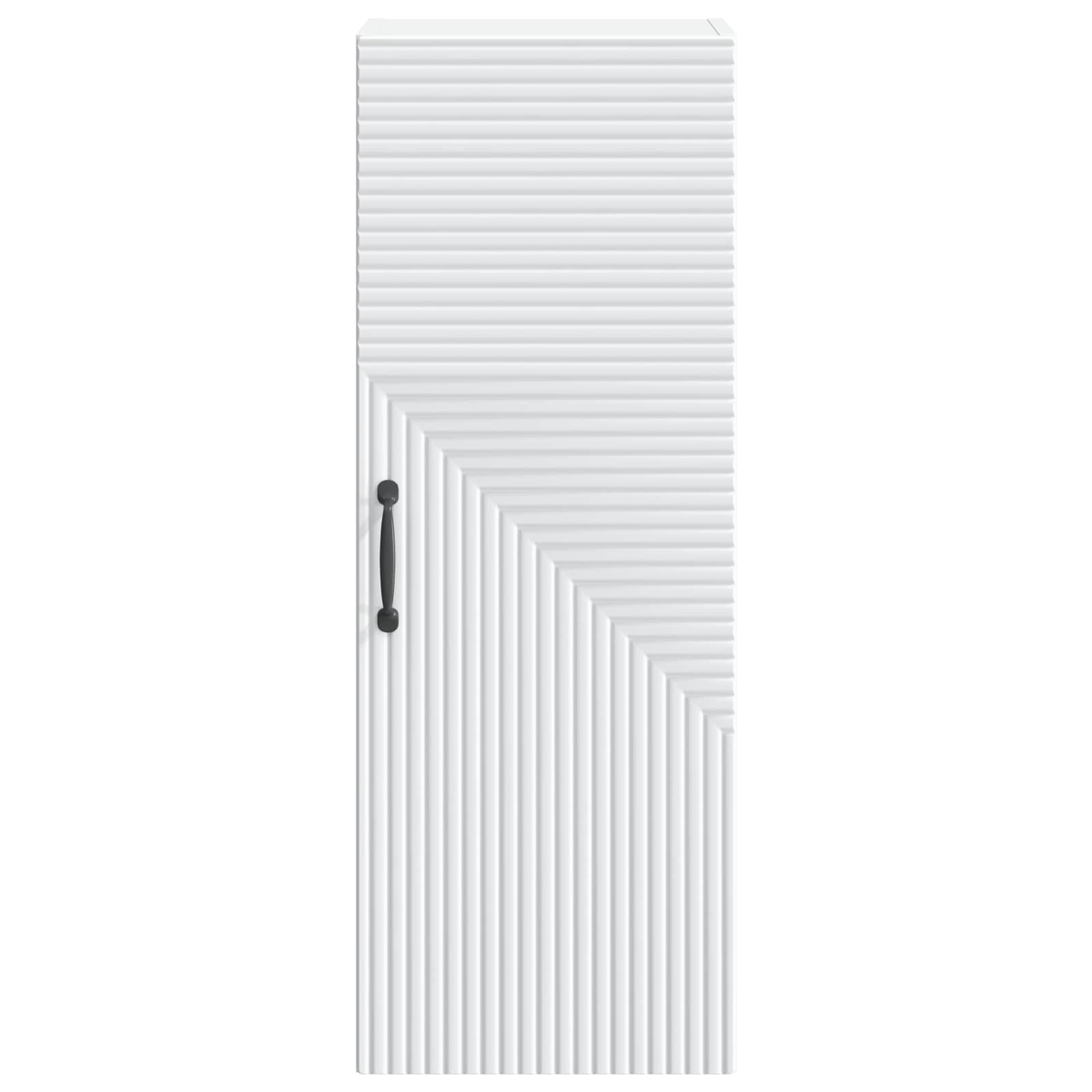 Wall-Mounted Cabinet White 33 x 34.5 x 90 cm Engineered Wood