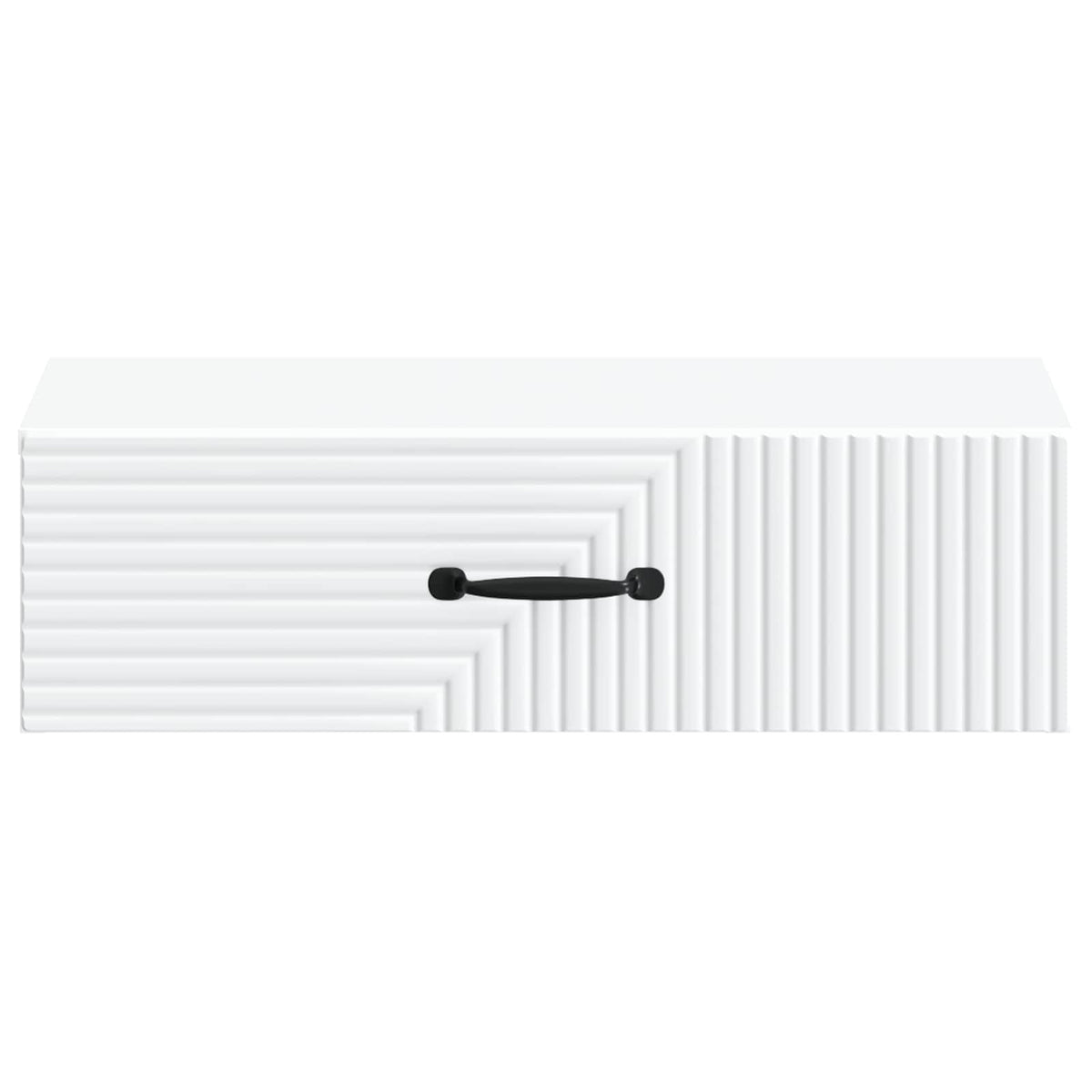 Wall-Mounted Side Table White 59 x 34.5 x 17 cm Engineered Wood