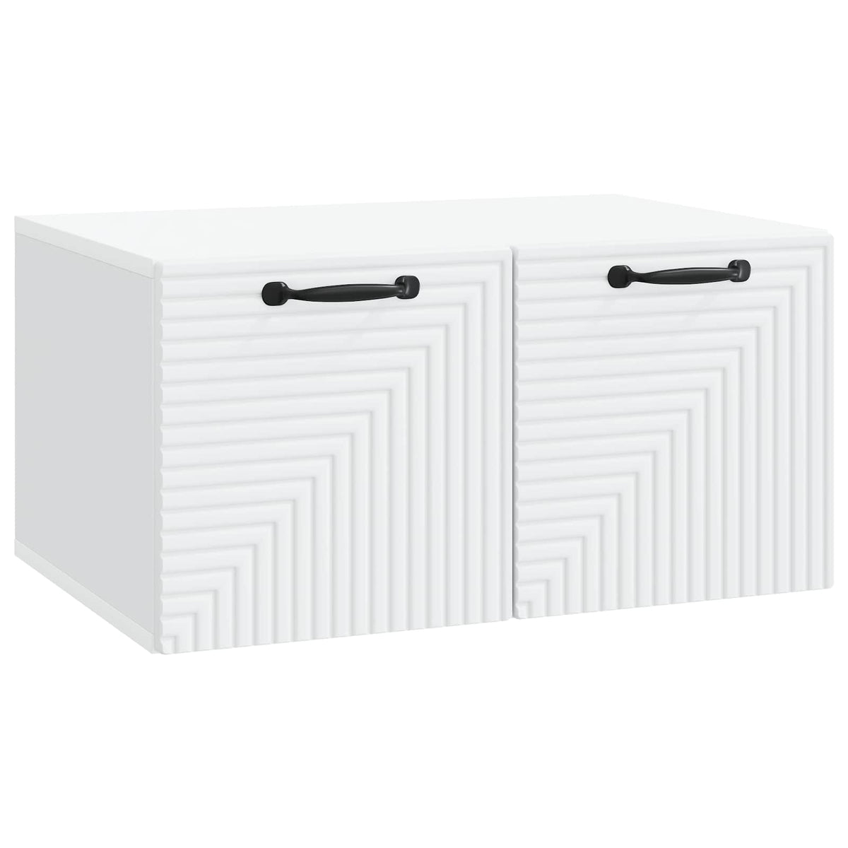 Wall-Mounted TV Cabinet White 59.5 x 41 x 30 cm Engineered Wood