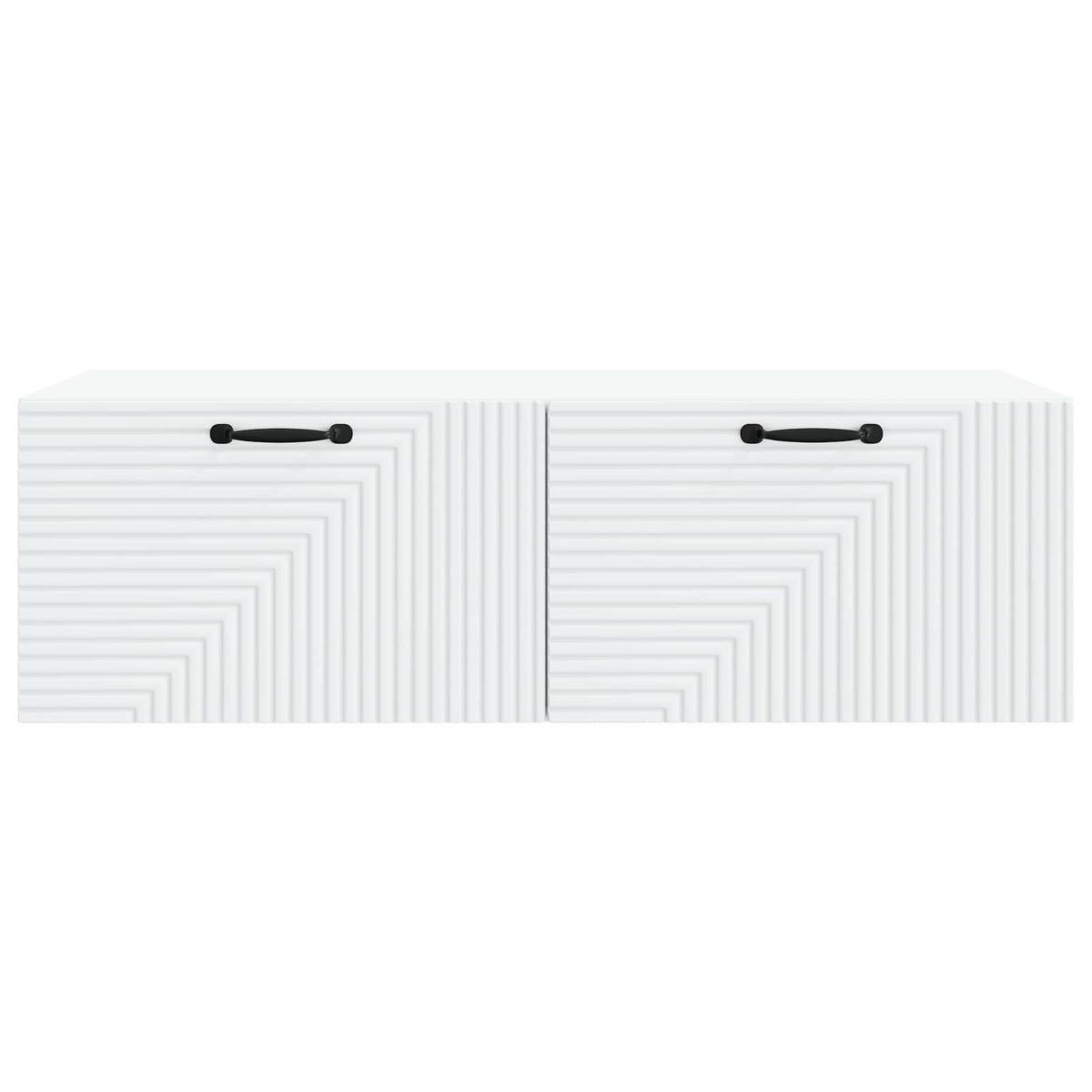 Wall-Mounted TV Cabinet White 98 x 41 x 30 cm Engineered Wood