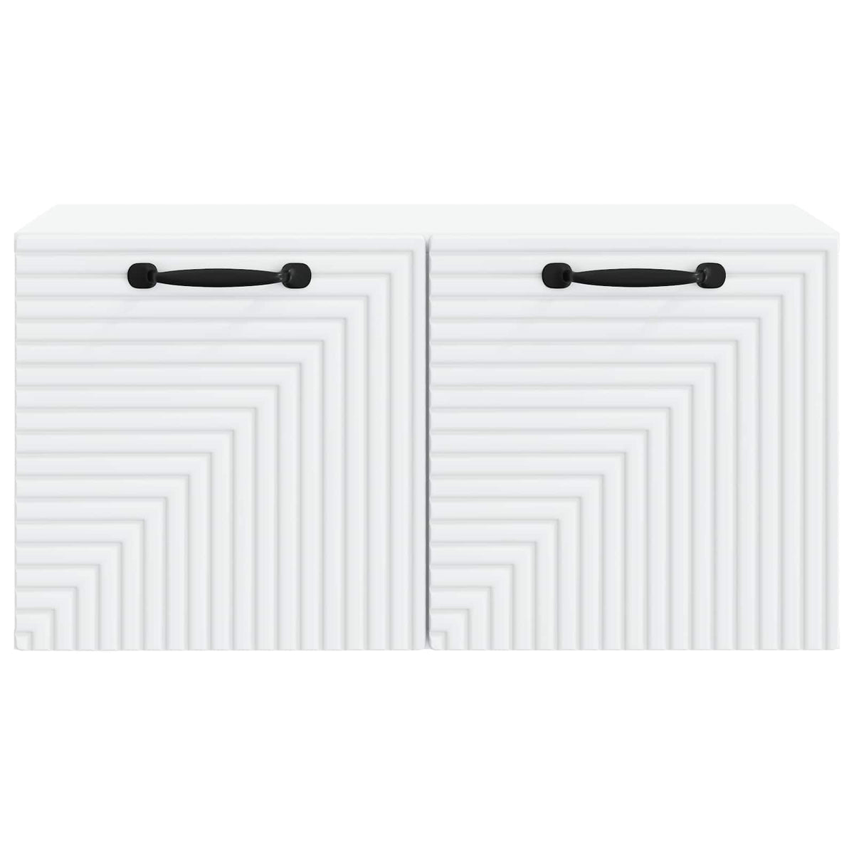 Wall-Mounted TV Cabinet White 59.5 x 31 x 30 cm Engineered Wood