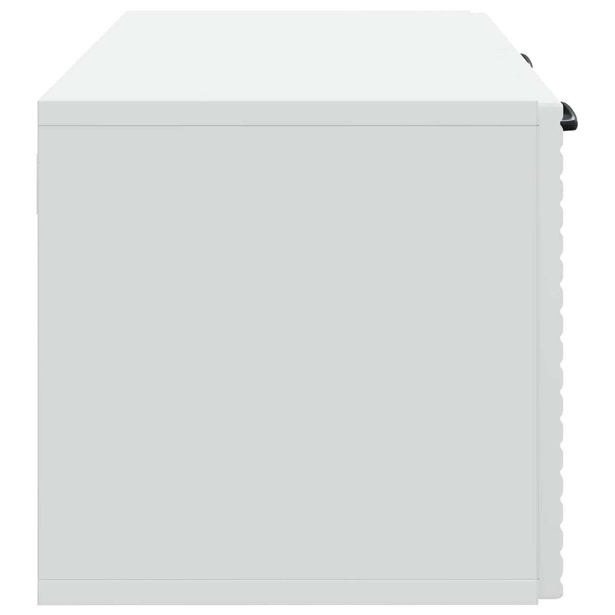Wall-Mounted TV Cabinet White 59.5 x 31 x 30 cm Engineered Wood