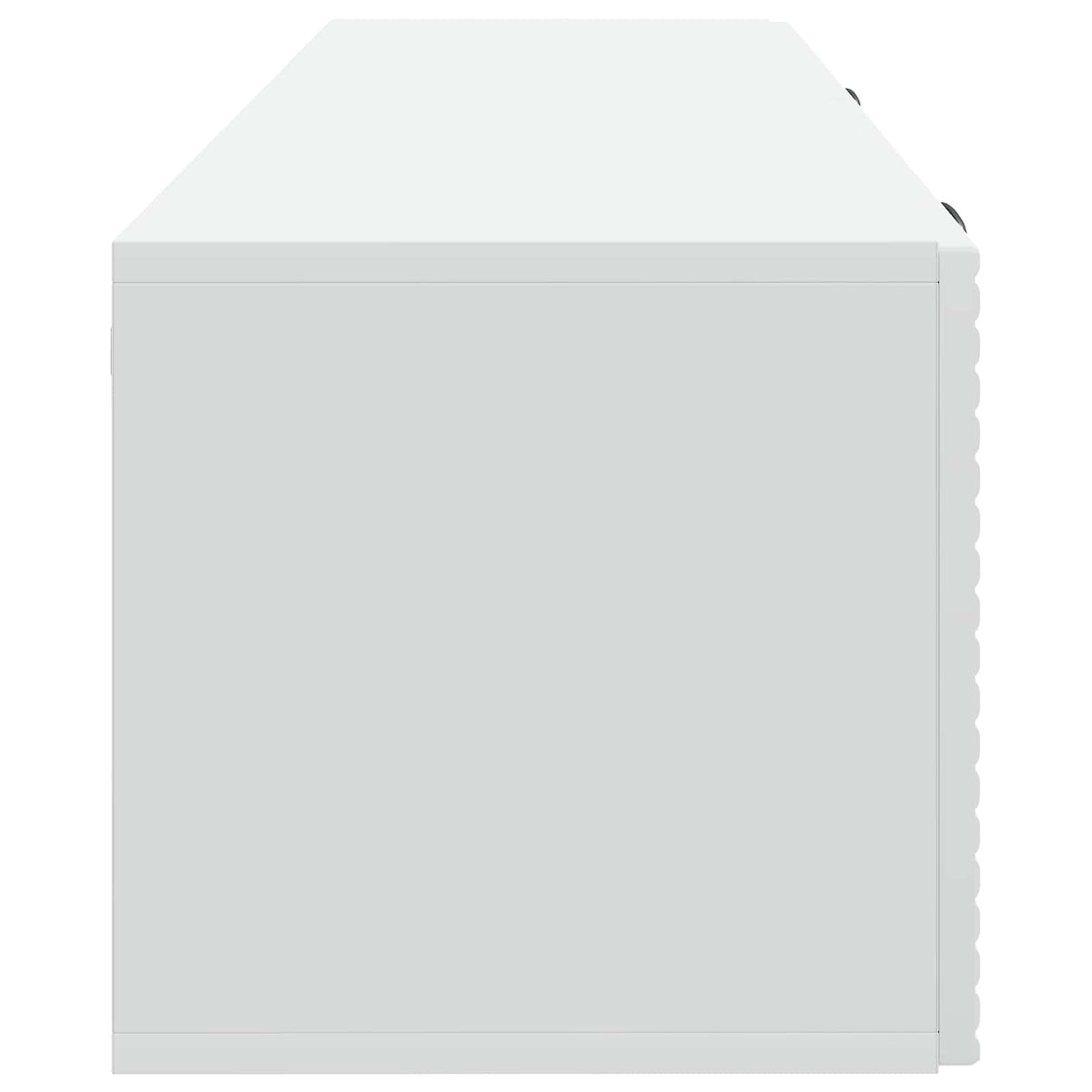 Wall-Mounted TV Cabinet White 98 x 31 x 30 cm Engineered Wood