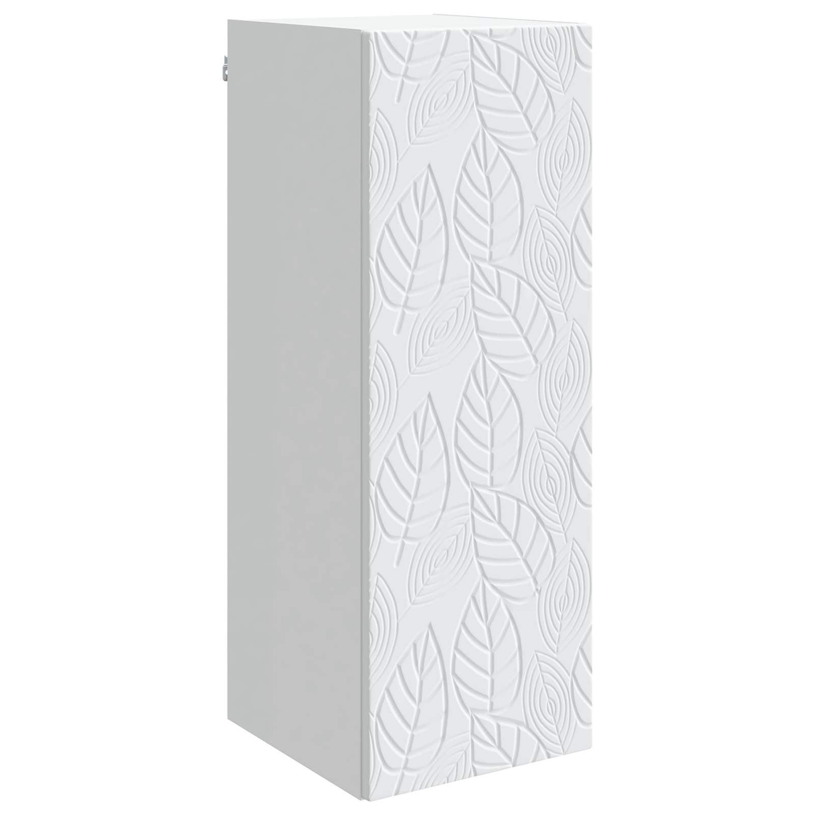 Wall-Mounted Cabinet White 33 x 34.5 x 90 cm Engineered Wood