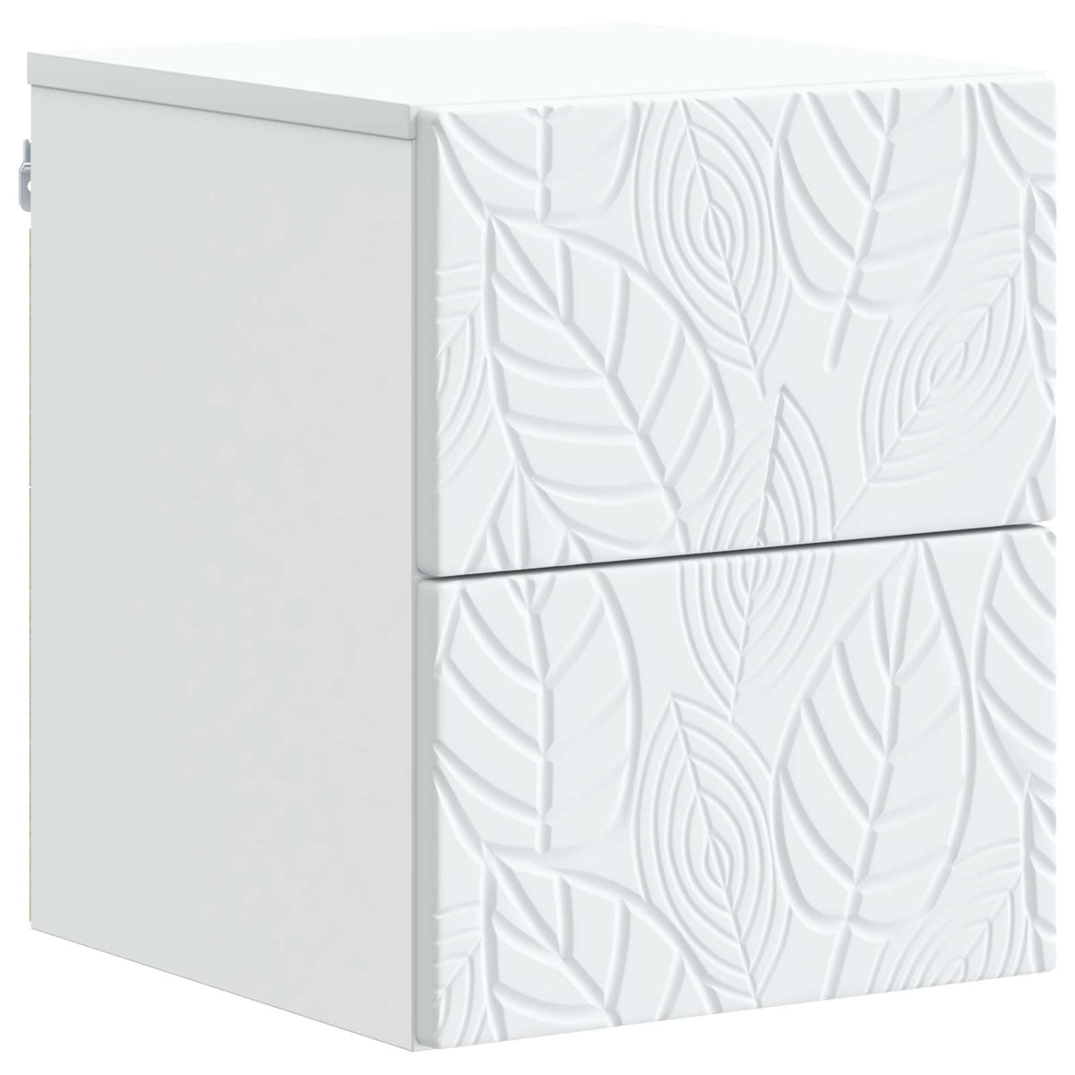 Wall-Mounted Bedside Cabinet White 34.5 x 33 x 40 cm
