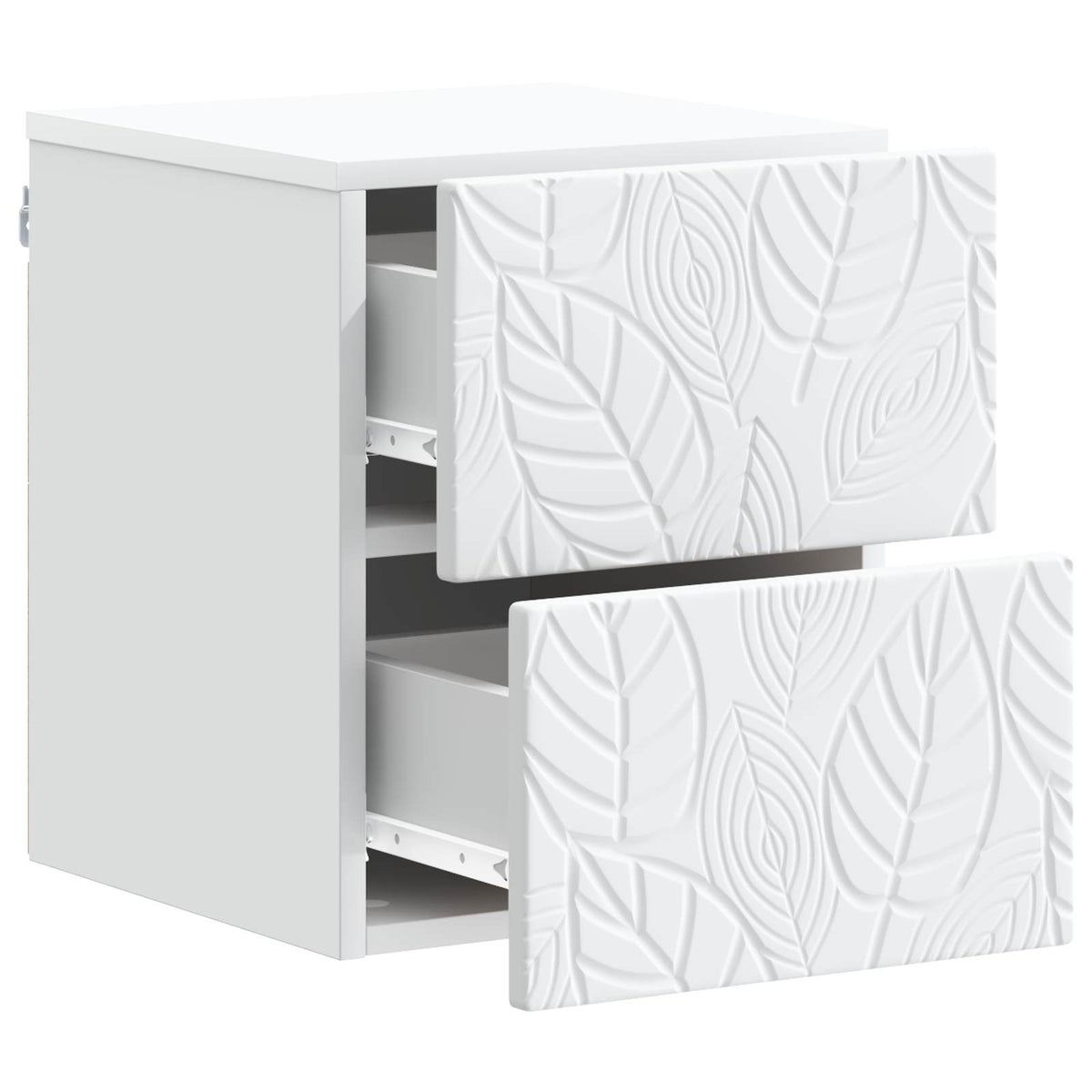 Wall-Mounted Bedside Cabinet White 34.5 x 33 x 40 cm