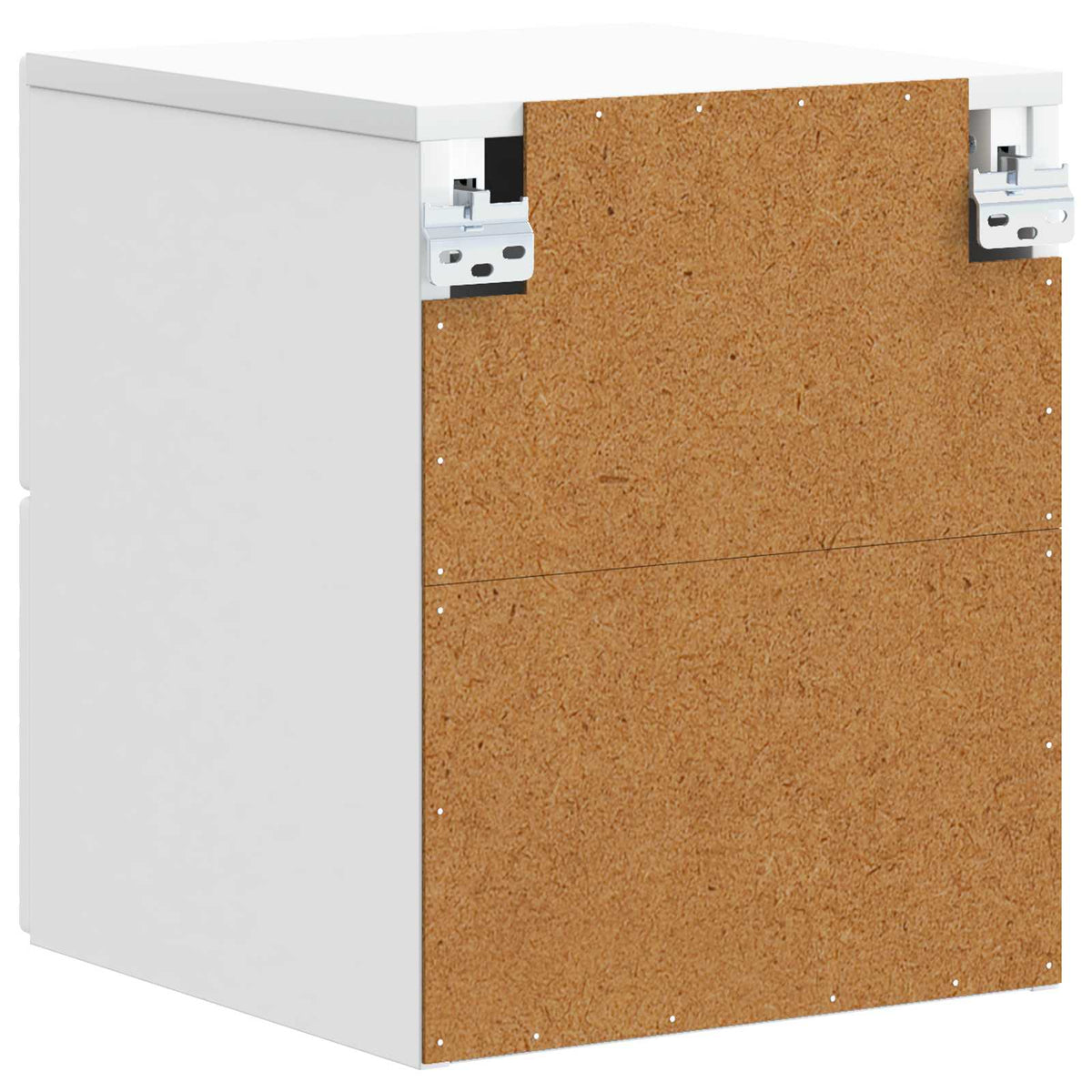 Wall-Mounted Bedside Cabinet White 34.5 x 33 x 40 cm