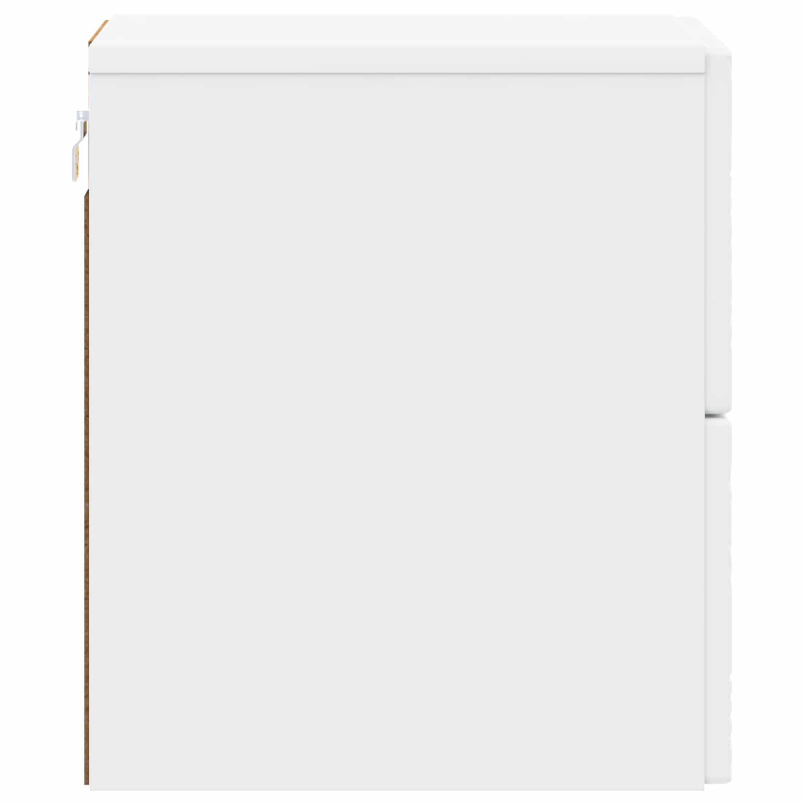 Wall-Mounted Bedside Cabinet White 34.5 x 33 x 40 cm