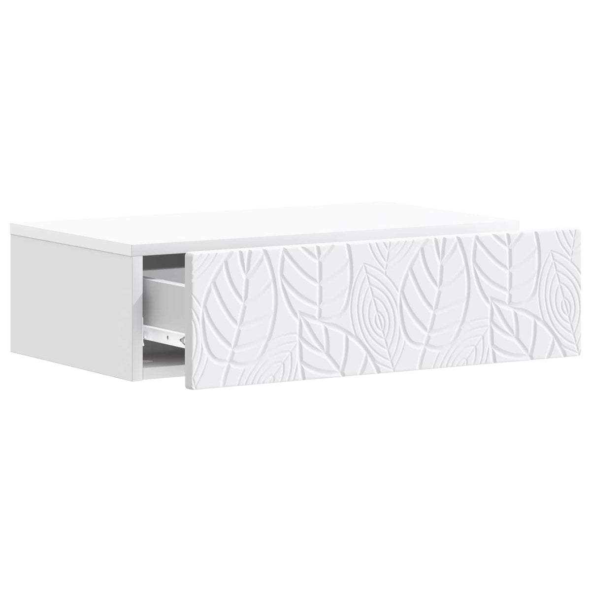 Wall-Mounted Side Table White 87.5 x 34.5 x 17 cm