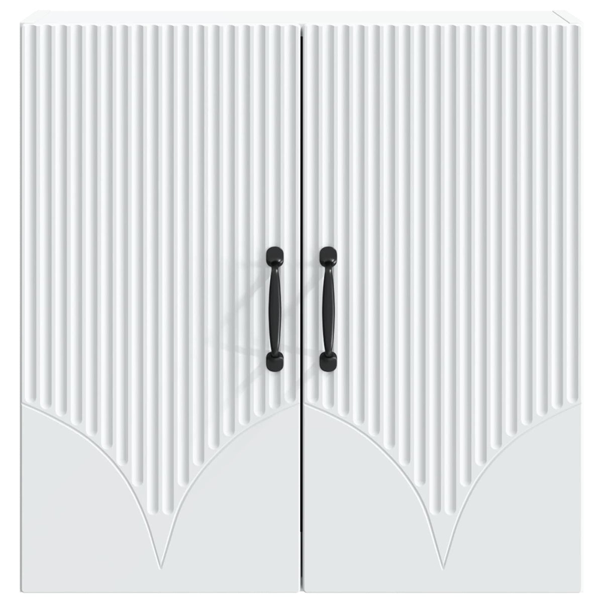 Wall-Mounted Cabinet White 59 x 31 x 60 cm Engineered Wood