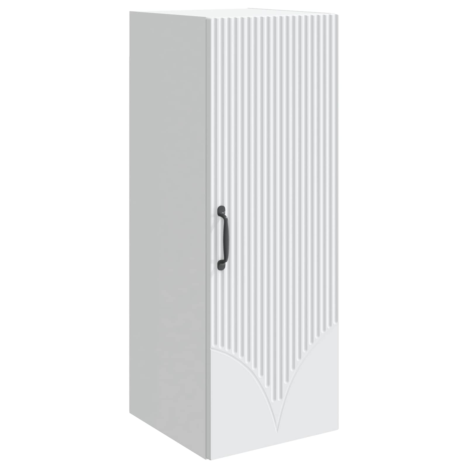 Wall-Mounted Cabinet White 33 x 34.5 x 90 cm Engineered Wood