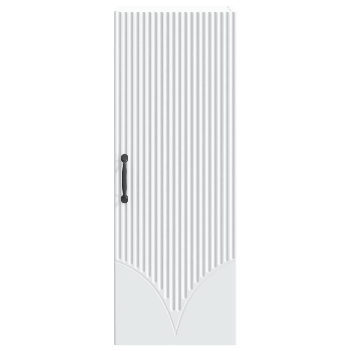 Wall-Mounted Cabinet White 33 x 34.5 x 90 cm Engineered Wood