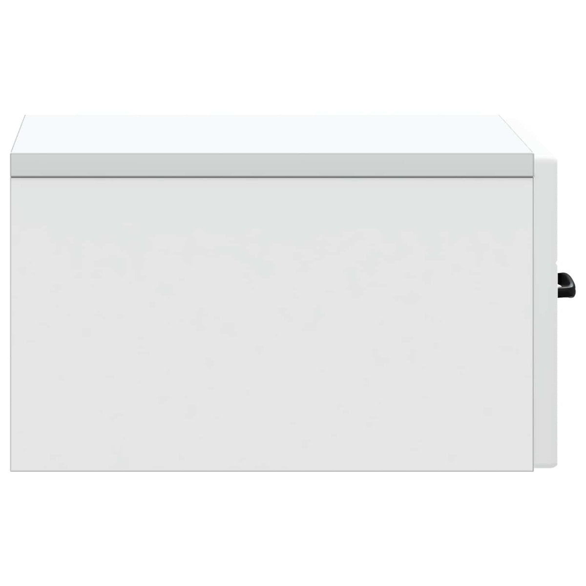 Wall-Mounted Bedside Cabinet White 34.5 x 33 x 20 cm