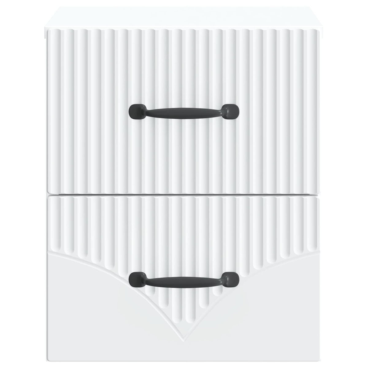 Wall-Mounted Bedside Cabinet White 34.5 x 33 x 40 cm