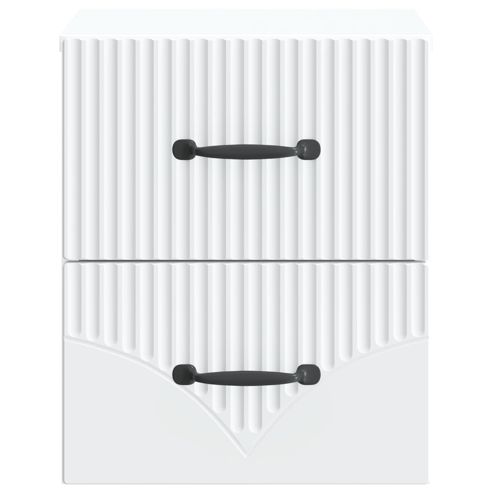 Wall-Mounted Bedside Cabinet White 34.5 x 33 x 40 cm