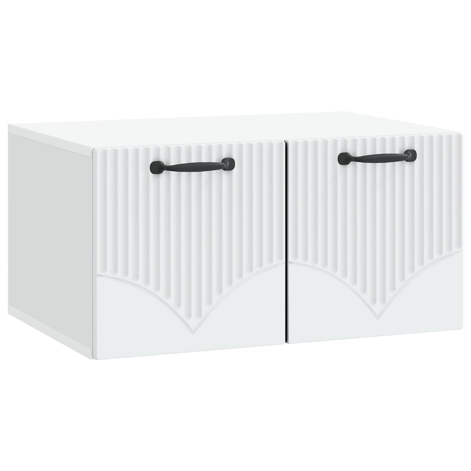 Wall-Mounted TV Cabinet White 59.5 x 41 x 30 cm Engineered Wood