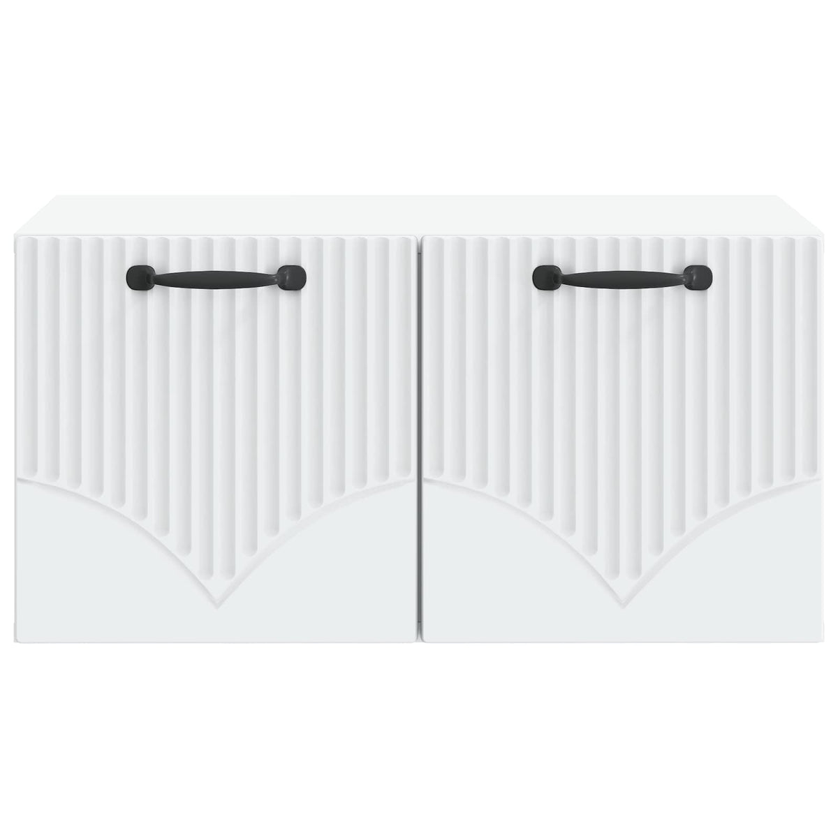 Wall-Mounted TV Cabinet White 59.5 x 41 x 30 cm Engineered Wood