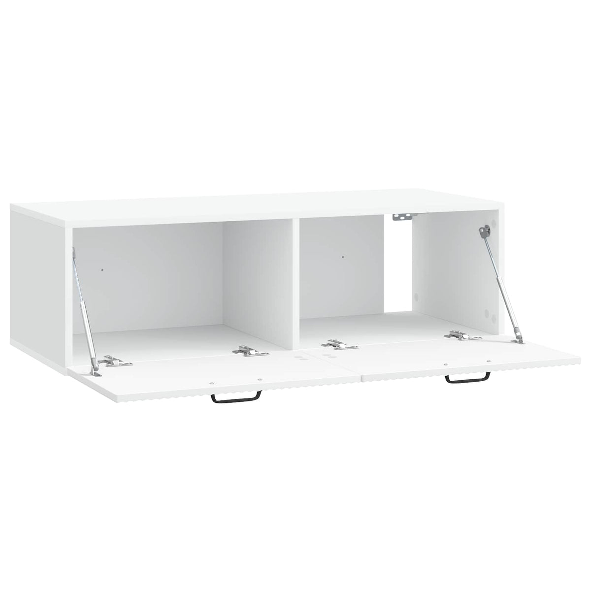 Wall-Mounted TV Cabinet White 98 x 41 x 30 cm Engineered Wood