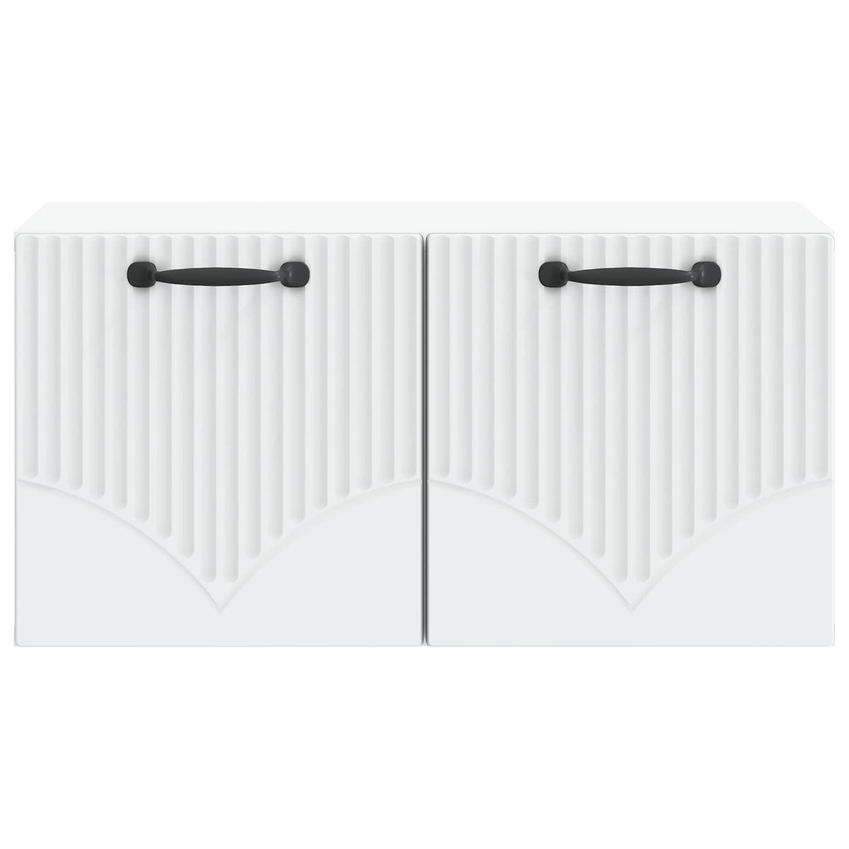 Wall-Mounted TV Cabinet White 59.5 x 31 x 30 cm Engineered Wood