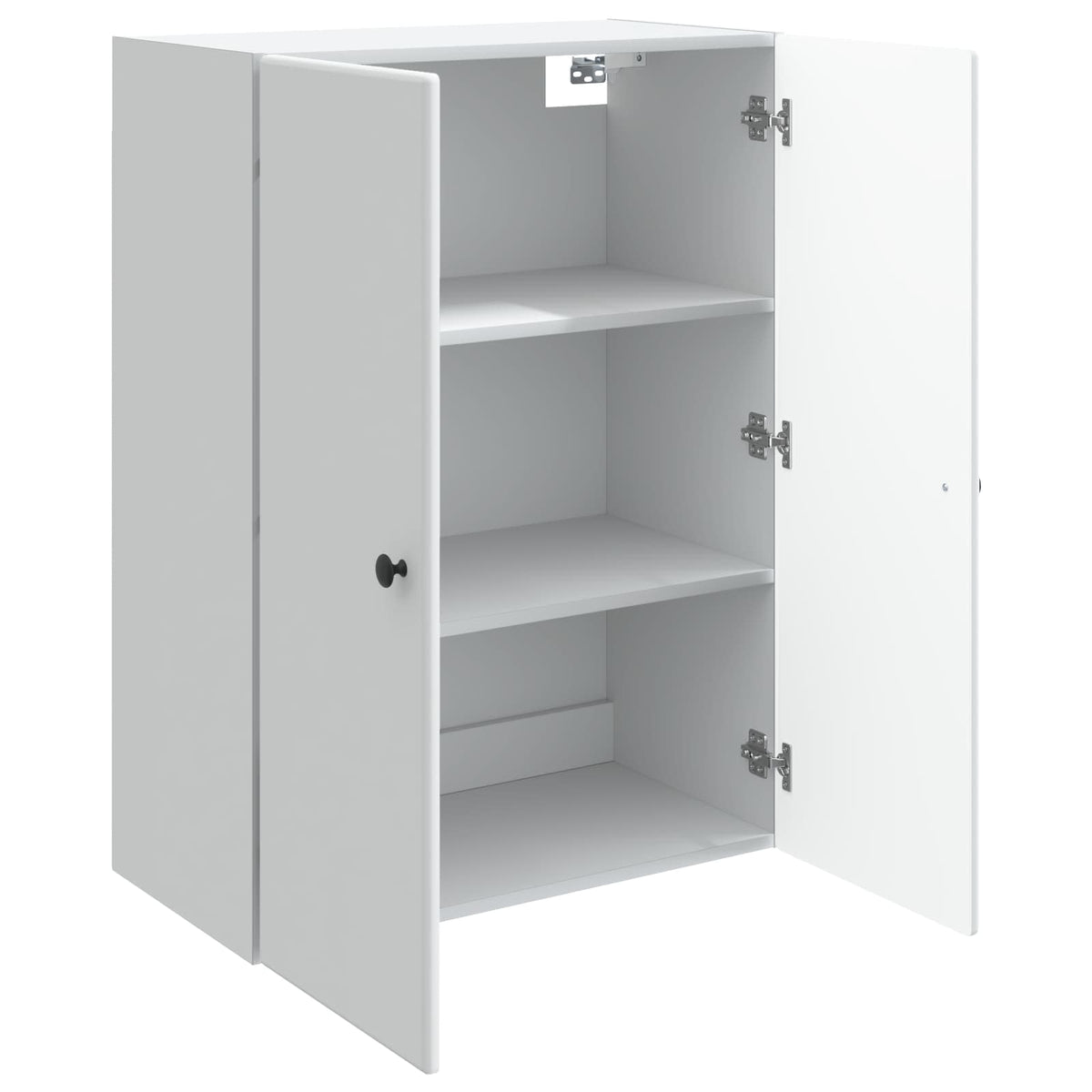 Wall-Mounted Cabinet White 66 x 34.5 x 90 cm Engineered Wood