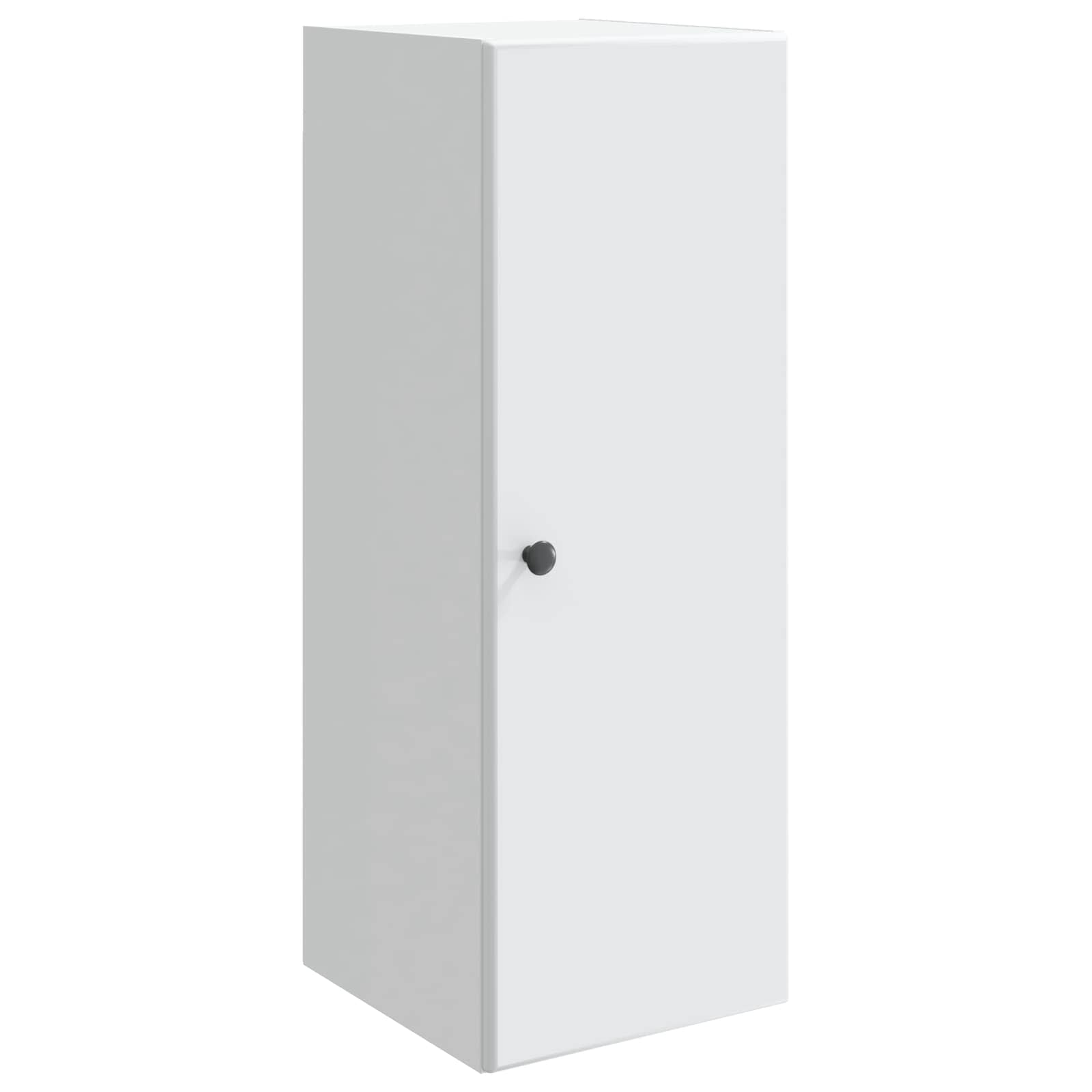 Wall-Mounted Cabinet White 33 x 34.5 x 90 cm Engineered Wood