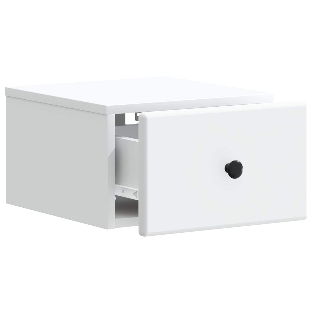 Wall-Mounted Bedside Cabinet White 34.5 x 33 x 20 cm