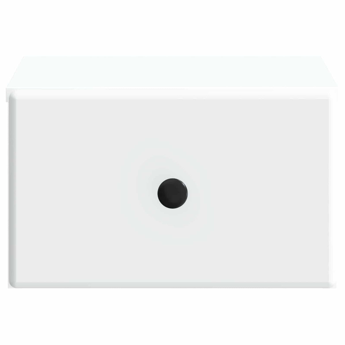 Wall-Mounted Bedside Cabinet White 34.5 x 33 x 20 cm