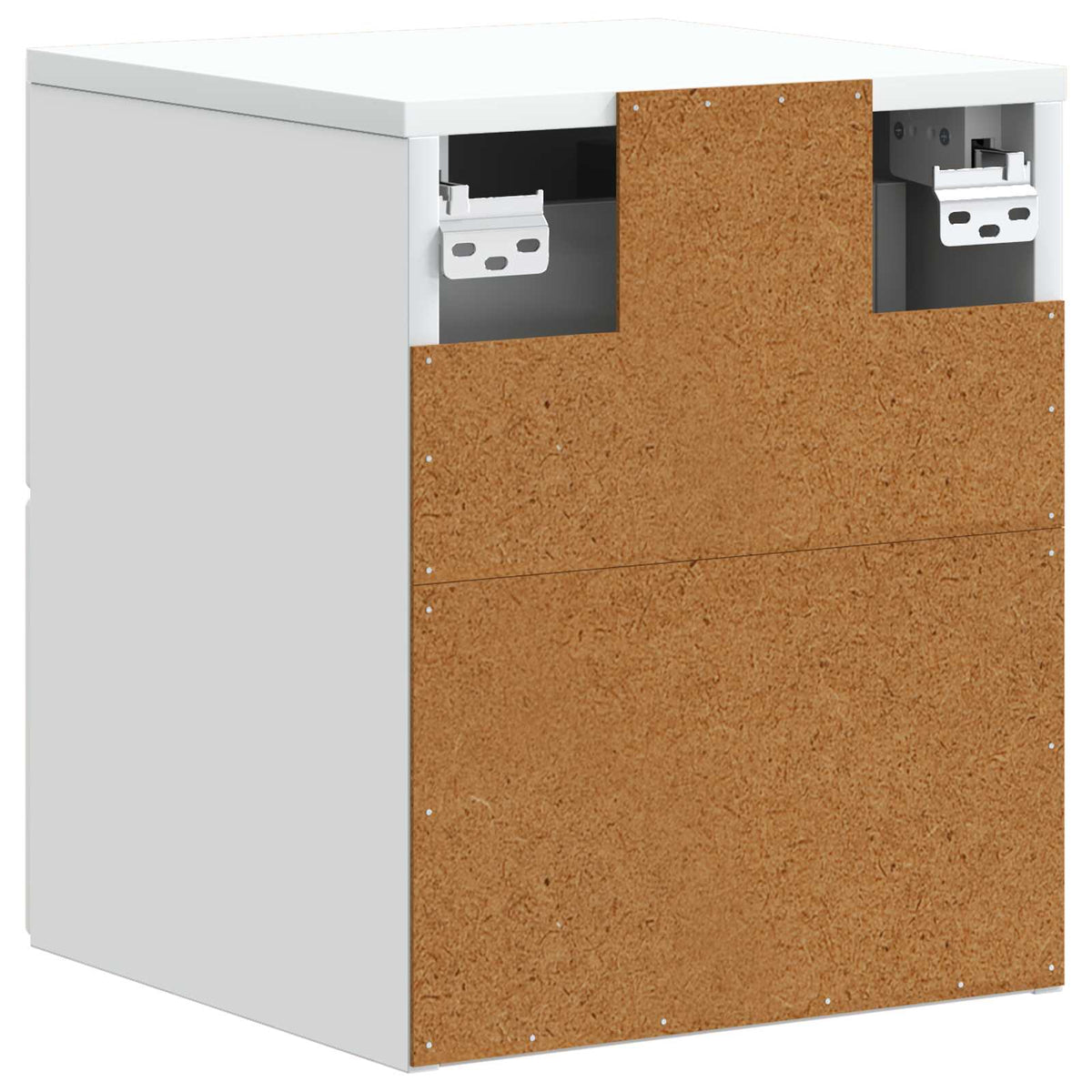 Wall-Mounted Bedside Cabinet White 34.5 x 33 x 40 cm