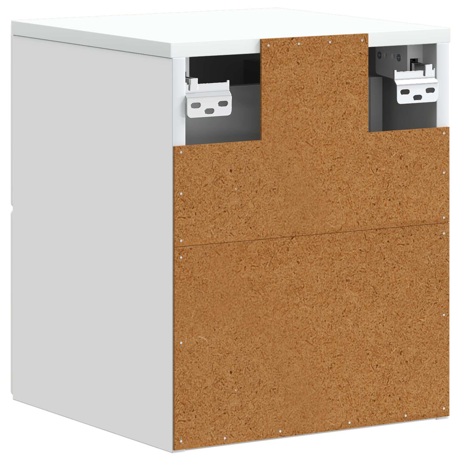 Wall-Mounted Bedside Cabinet White 34.5 x 33 x 40 cm