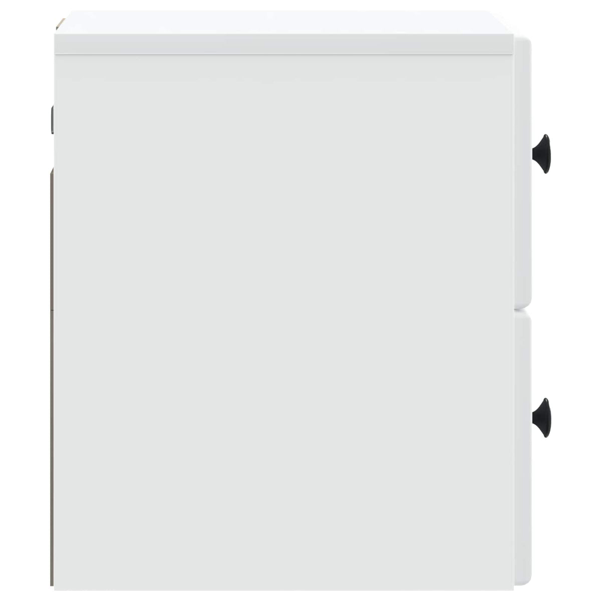 Wall-Mounted Bedside Cabinet White 34.5 x 33 x 40 cm