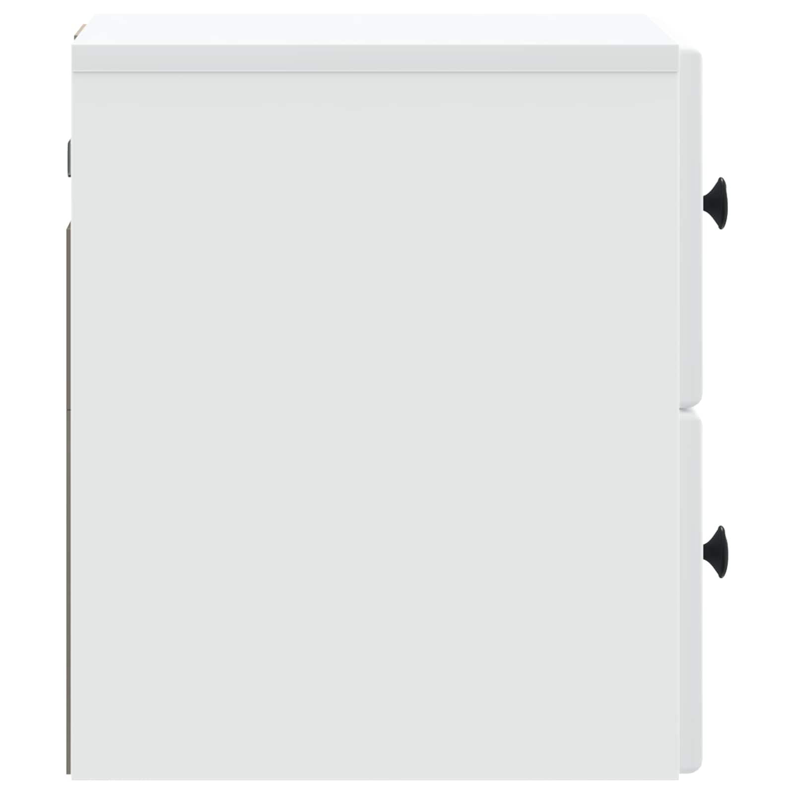 Wall-Mounted Bedside Cabinet White 34.5 x 33 x 40 cm