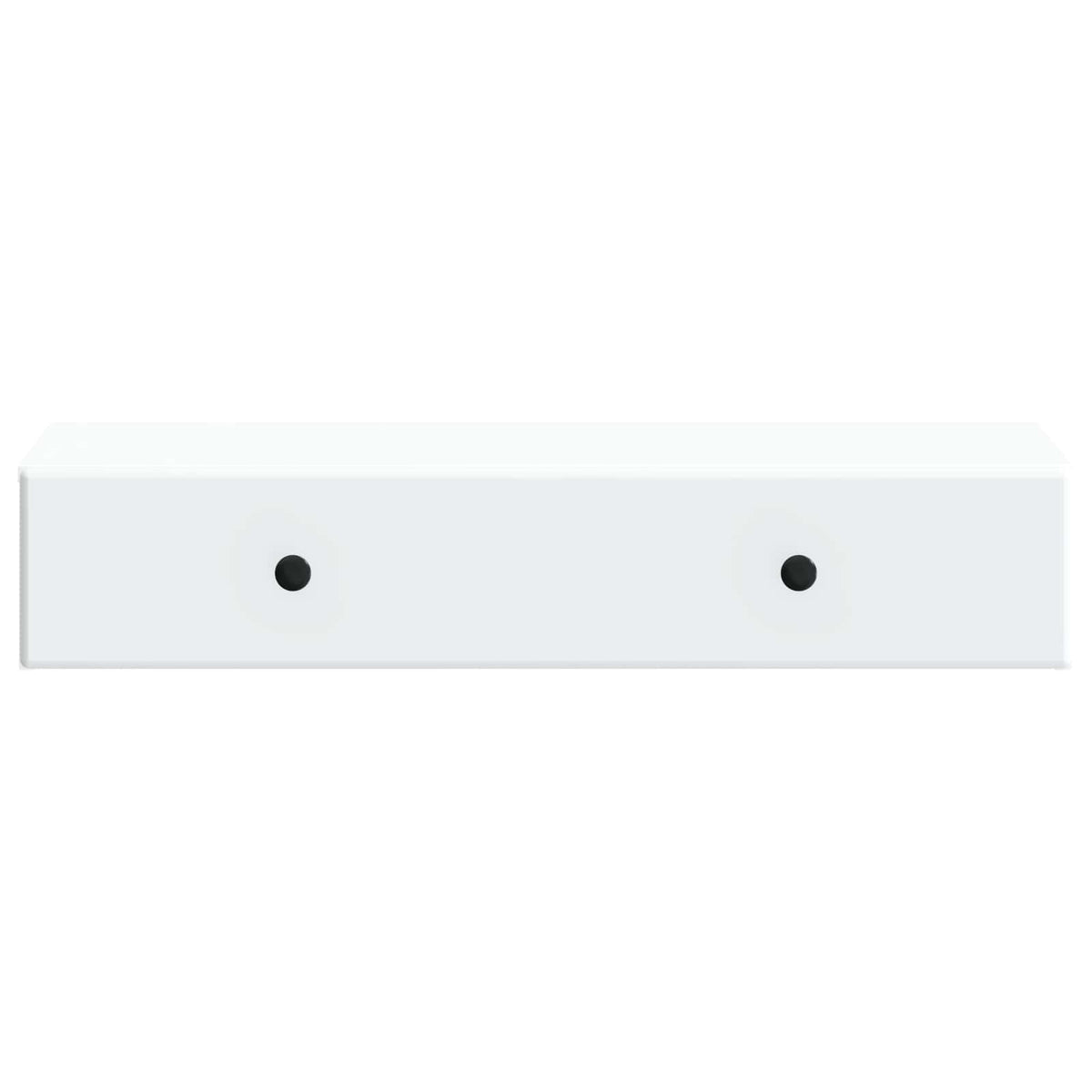 Wall-Mounted Side Table Wall-mounted White 87.5 x 34.5 x 17 cm