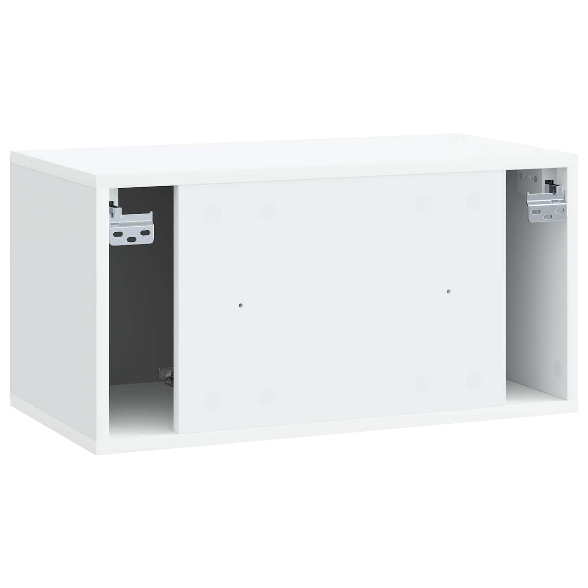 Wall-Mounted TV Cabinet 59.5 x 31 x 30 cm White Engineered Wood