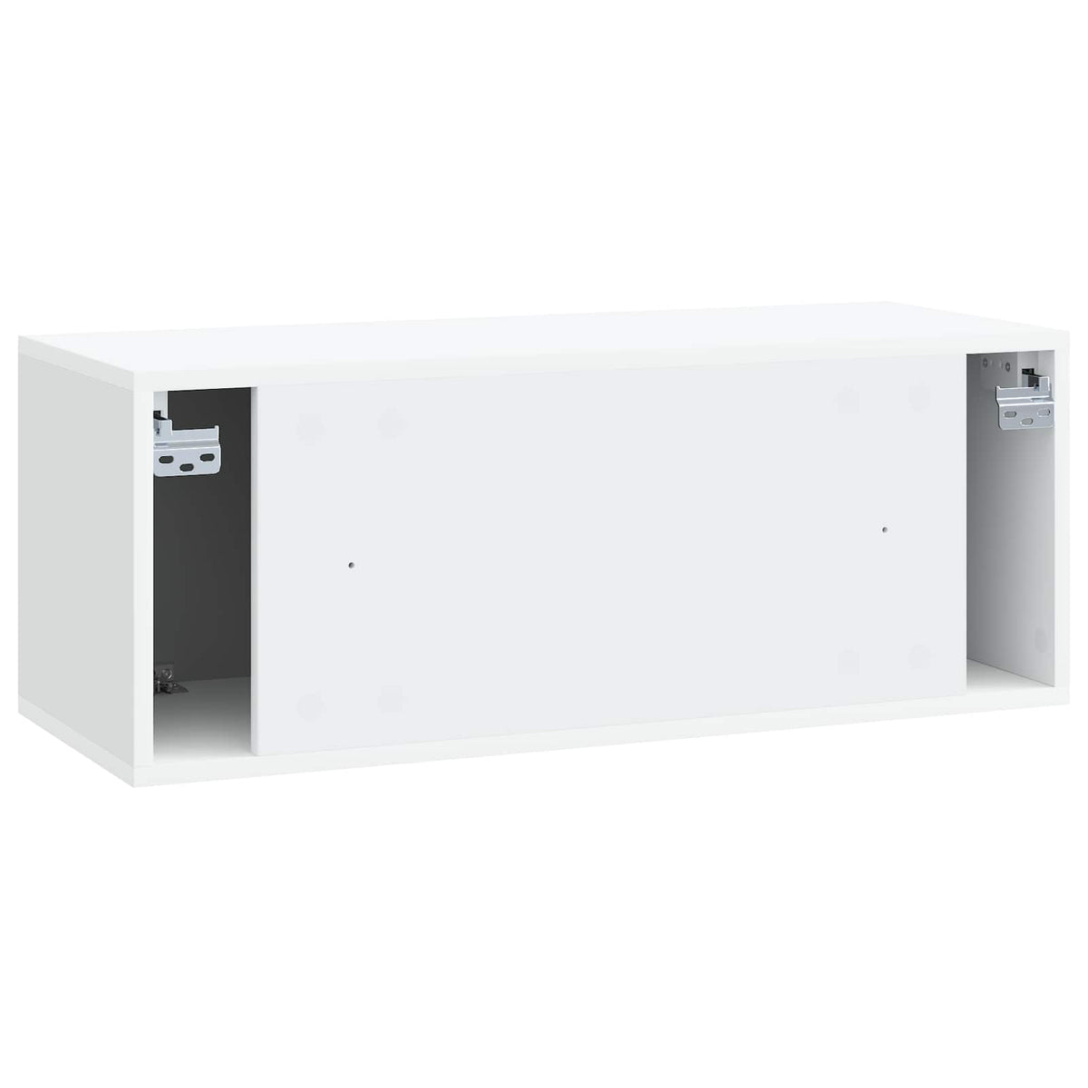 Wall-Mounted TV Cabinet 78.5 x 31 x 30 cm White Engineered Wood