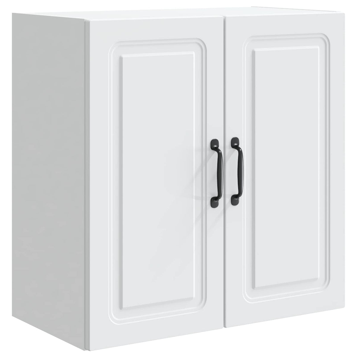 Wall-Mounted Cabinet White 59 x 31 x 60 cm Engineered Wood